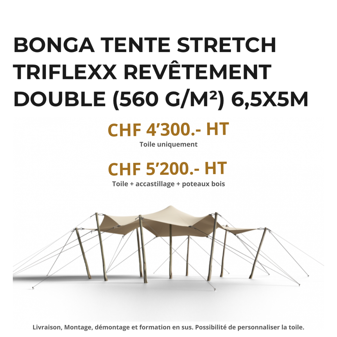 Tente Stretch suisse 6,5x5 a vendre